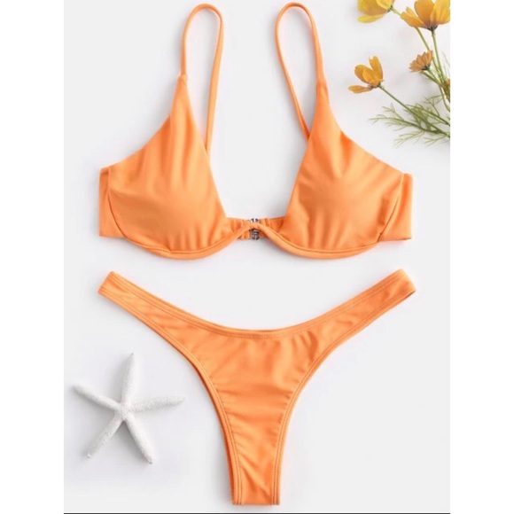 💖Sherbert Orange Bikini💖 - Picture 3 of 5